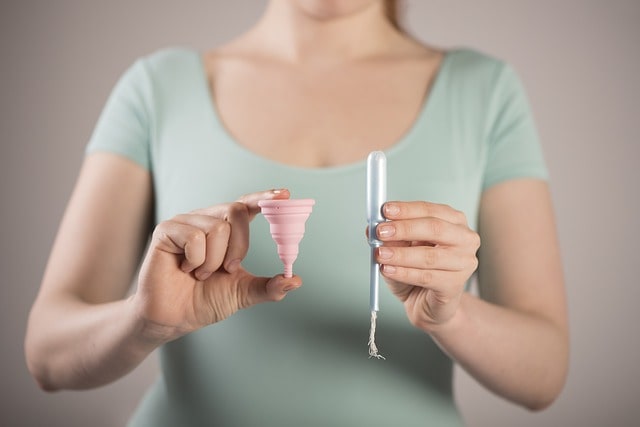 menstrual cups and tampon